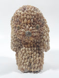 Vintage Seashell Covered Poodle Ornament 5 1/2" Tall
