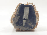 Vintage Seashell Covered Poodle Ornament 5 1/2" Tall