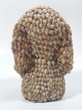 Vintage Seashell Covered Poodle Ornament 5 1/2" Tall