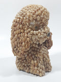 Vintage Seashell Covered Poodle Ornament 5 1/2" Tall