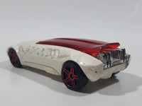 2005 Hot Wheels White Heat Whip Creamer II White Die Cast Toy Car Vehicle with Sliding Canopy