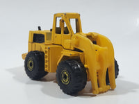 1982 Hot Wheels CAT 3 Wheel Loader Yellow Die Cast Toy Construction Vehicle