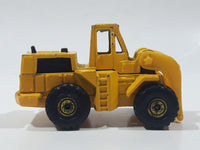 1982 Hot Wheels CAT 3 Wheel Loader Yellow Die Cast Toy Construction Vehicle