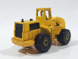 1982 Hot Wheels CAT 3 Wheel Loader Yellow Die Cast Toy Construction Vehicle