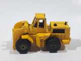 1982 Hot Wheels CAT 3 Wheel Loader Yellow Die Cast Toy Construction Vehicle