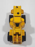 1982 Hot Wheels CAT 3 Wheel Loader Yellow Die Cast Toy Construction Vehicle