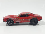 1983 Hot Wheels '67 Camaro Red Die Cast Toy Car Vehicle with Opening Hood