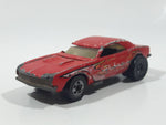 1983 Hot Wheels '67 Camaro Red Die Cast Toy Car Vehicle with Opening Hood