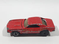 1983 Hot Wheels '67 Camaro Red Die Cast Toy Car Vehicle with Opening Hood