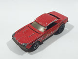 1983 Hot Wheels '67 Camaro Red Die Cast Toy Car Vehicle with Opening Hood