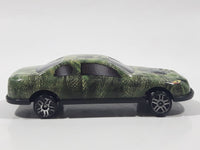 Triceratops Dinosaur Green Pattern Die Cast Toy Car Vehicle