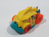 2019 Hot Wheels Street Beasts Piranha Terror Yellow Die Cast Toy Car Vehicle