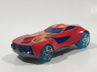 2013 Hot Wheels Road Rockets Urban Agent Red Die Cast Toy Car Vehicle