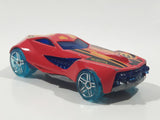 2013 Hot Wheels Road Rockets Urban Agent Red Die Cast Toy Car Vehicle