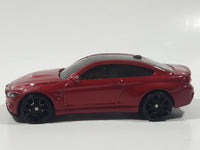 2016 Hot Wheels BMW M4 Red Die Cast Toy Car Vehicle