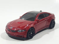 2016 Hot Wheels BMW M4 Red Die Cast Toy Car Vehicle