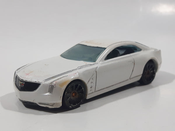 2017 Hot Wheels Factory Fresh Cadillac Elmiraj White Die Cast Toy Car Vehicle