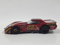 2016 Hot Wheels HW Mild to Wild '76 Greenwood Corvette Metalflake Dark Red Die Cast Toy Car Vehicle