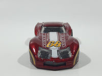 2016 Hot Wheels HW Mild to Wild '76 Greenwood Corvette Metalflake Dark Red Die Cast Toy Car Vehicle