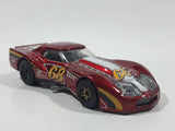 2016 Hot Wheels HW Mild to Wild '76 Greenwood Corvette Metalflake Dark Red Die Cast Toy Car Vehicle