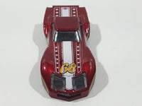 2016 Hot Wheels HW Mild to Wild '76 Greenwood Corvette Metalflake Dark Red Die Cast Toy Car Vehicle