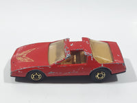 1983 Hot Wheels The Hot Ones 80's Firebird Red Die Cast Toy Car Vehicle