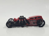 2012 Hot Wheels Street Creeper Red Die Cast Toy Car Vehicle