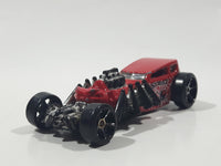 2012 Hot Wheels Street Creeper Red Die Cast Toy Car Vehicle