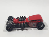 2012 Hot Wheels Street Creeper Red Die Cast Toy Car Vehicle