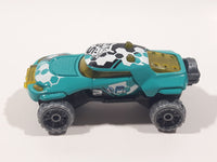 2017 Hot Wheels HW Snow Stormers Terrain Storm Teal Blue Die Cast Toy Car Vehicle