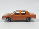 Vintage Summer Marz Karz No. 8802 Volvo 760 Sedan BO Sports Car Orange Die Cast Toy Car Vehicle