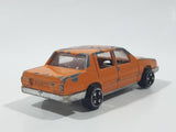 Vintage Summer Marz Karz No. 8802 Volvo 760 Sedan BO Sports Car Orange Die Cast Toy Car Vehicle