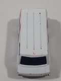Vintage Unknown Brand 8637 Van White Die Cast Toy Car Vehicle