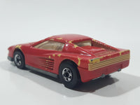 Rare 1988 Hot Wheels Auto Magic II Ferrari Testarossa Red Die Cast Toy Car Vehicle