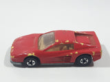 Rare 1988 Hot Wheels Auto Magic II Ferrari Testarossa Red Die Cast Toy Car Vehicle