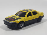 Yatming No. 806 Toyota Celsior Lexus LS400 #6 YM Racing Yellow Die Cast Toy Race Car Vehicle