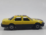 Yatming No. 806 Toyota Celsior Lexus LS400 #6 YM Racing Yellow Die Cast Toy Race Car Vehicle