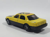 Yatming No. 806 Toyota Celsior Lexus LS400 #6 YM Racing Yellow Die Cast Toy Race Car Vehicle