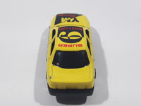 Yatming No. 806 Toyota Celsior Lexus LS400 #6 YM Racing Yellow Die Cast Toy Race Car Vehicle