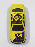 Yatming No. 806 Toyota Celsior Lexus LS400 #6 YM Racing Yellow Die Cast Toy Race Car Vehicle