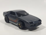 2013 Hot Wheels Muscle Mania Camaro Z28 Flat Dark Grey Die Cast Toy Car Vehicle