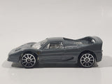 2005 Hot Wheels Ferrari F50 Grey Die Cast Toy Car Vehicle