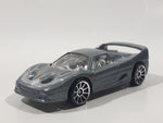 2005 Hot Wheels Ferrari F50 Grey Die Cast Toy Car Vehicle