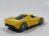 2005 Hot Wheels Enzo Ferrari Yellow Die Cast Toy Car Vehicle