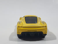 2005 Hot Wheels Enzo Ferrari Yellow Die Cast Toy Car Vehicle