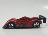 2002 Hot Wheels Ferrari 333 SP Red Die Cast Toy Car Vehicle