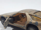 Vintage 1980 Lesney Matchbox Superfast No. 59 Porsche 928 Gold Die Cast Toy Car Vehicle with Opening Doors