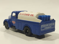 Lledo Chevron Standard Oil Company 1936 Farm Delivery Truck Blue and White Die Cast Toy Car Vehicle