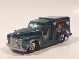 2016 Hot Wheels Pop Culture: DC Comics: Batman & Superman Custom '52 Chevy Metalflake Steel Blue Die Cast Toy Car Vehicle Red Line Real Rider Wheels