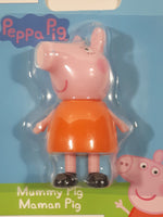 2023 Hasbro Just Play eOne Peppa Pig Mummy Pig 2 1/2" Tall Toy Figure New in Package